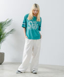 【CONVERSE/コンバース】ネップスラブ フットボールTシャツ zo