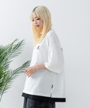 【KANGOL/カンゴール】 バックプリント フェイクレイヤード ビッグT