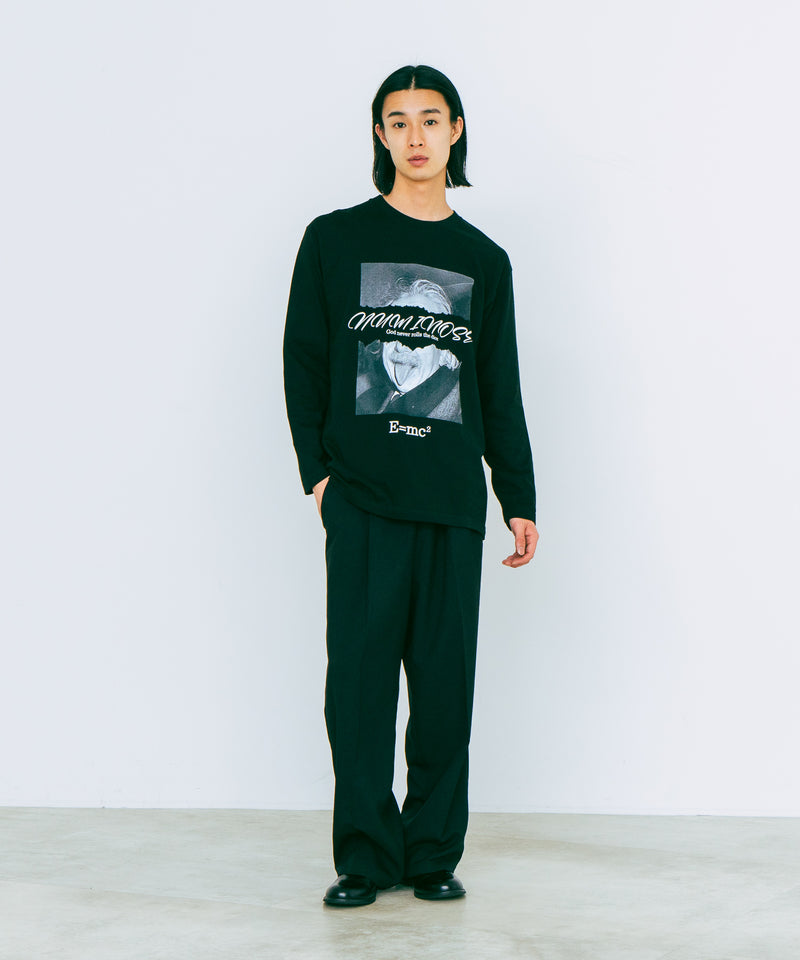 Einstein +mosaic Long Tee