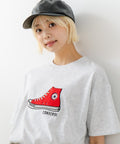 【CONVERSE/コンバース】シューズサガラ刺繍Tシャツ