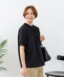 【C-FORTPOINT/フォートポイント】【涼やかな綿素材】総柄刺繍ブラウス コットン100% シャツ プルオーバー 涼しい 体型カバー ナチュラル ❘ジーンズメイト公式オンラインショップ