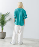 【CONVERSE/コンバース】ネップスラブ フットボールTシャツ zo