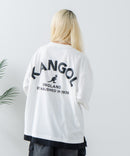 【KANGOL/カンゴール】 バックプリント フェイクレイヤード ビッグT