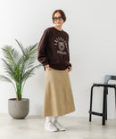 【C-FORT POINT/フォートポイント】トラ柄 ステッチトレーナー