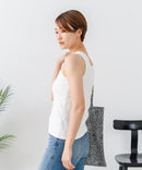 【C-FORT POINT/フォートポイント】【綿100%ならではの優しい肌触り】ワイドリブタンクトップ 華奢見え 重ね着 伸縮性 細見え オフィス 通勤 きれいめ 大人カジュアル