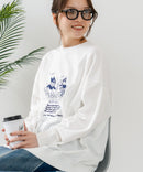 【C-FORT POINT/フォートポイント】アニマル ロゴプリント スウェットトレーナー