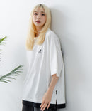 【KANGOL/カンゴール】 バックプリント フェイクレイヤード ビッグT