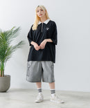 【KANGOL/カンゴール】襟配色 ハーフジップ ポロ