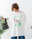 【C-FORT POINT/フォートポイント】ゆったり抜け感 DOGプリント スーパーBIGシルエットＴ ダルメシアンフォト 蛍光ロゴ オーバーサイズ ストリート 韓国ファッション ❘ジーンズメイト公式オンラインショップ