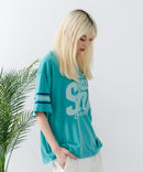 【CONVERSE/コンバース】ネップスラブ フットボールTシャツ zo