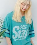 【CONVERSE/コンバース】ネップスラブ フットボールTシャツ zo