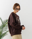 【C-FORT POINT/フォートポイント】トラ柄 ステッチトレーナー