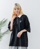 【KANGOL/カンゴール】襟配色 ハーフジップ ポロ