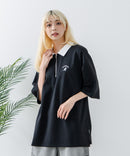 【KANGOL/カンゴール】襟配色 ハーフジップ ポロ