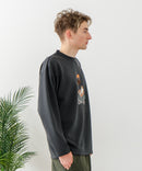 【BLUE STANDARD/ブルースタンダード】パフィースウェット 部分刺繍クルーネック トレーナー ストレッチ 春服 ❘ジーンズメイト公式オンラインショップ