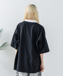 【KANGOL/カンゴール】襟配色 ハーフジップ ポロ