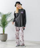 【UNDER WRAPS/アンダーラップス】ピグメント加工 バックプリントロンT zo