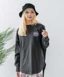 【UNDER WRAPS/アンダーラップス】ピグメント加工 バックプリントロンT zo