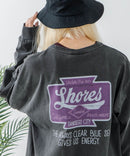 【UNDER WRAPS/アンダーラップス】ピグメント加工 バックプリントロンT zo