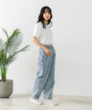 デニムカーブパンツ【C-FORT POINT/フォートポイント】