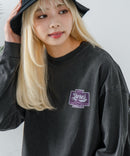 【UNDER WRAPS/アンダーラップス】ピグメント加工 バックプリントロンT zo