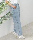 デニムカーブパンツ【C-FORT POINT/フォートポイント】