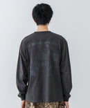 【OUTDOOR EXCHANGE/アウトドアエクスチェンジ】アニマルプリント ロンT クマ