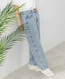 デニムカーブパンツ【C-FORT POINT/フォートポイント】