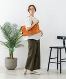 【C-FORTPOINT/フォートポイント】【涼やかな綿素材】総柄刺繍ブラウス コットン100% シャツ プルオーバー 涼しい 体型カバー ナチュラル ❘ジーンズメイト公式オンラインショップ