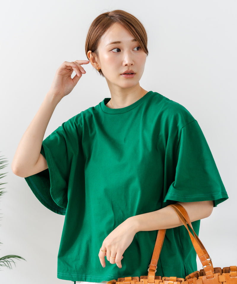 C-FORTPOINT/フォートポイント】【ベルスリーブで魅せる、大人のこなれ