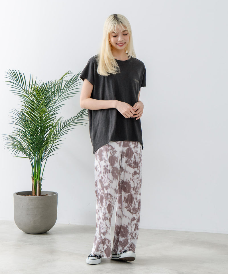 【CONVERSE/コンバース】ラウンドヘム フレンチスリーブ Tシャツ zo