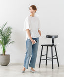 【C-FORTPOINT/フォートポイント】【ベルスリーブで魅せる、大人のこなれTシャツ。】ベルスリーブ オーバーサイズTシャツ 綿100％ 華奢見え ゆったり 二の腕カバー