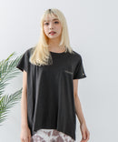 【CONVERSE/コンバース】ラウンドヘム フレンチスリーブ Tシャツ zo