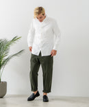 【BLUE STANDARD/ブルースタンダード】コットン100％ オックスボタンダウンシャツ レギュラーシルエット ビズ オフィスカジュアル オンでもオフでも