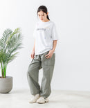 【CONVERSE/コンバース】エンボスプリントTシャツ zo