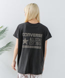 【CONVERSE/コンバース】ラウンドヘム フレンチスリーブ Tシャツ zo