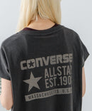 【CONVERSE/コンバース】ラウンドヘム フレンチスリーブ Tシャツ zo