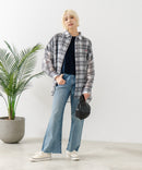 【BEVERLY HILLS POLO CLUB/ビバリーヒルズポロクラブ】ワンポイント刺繍 シアーシャツ zo