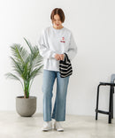 【C-FORT POINT/フォートポイント】オバケスケボー 刺繍トレーナー