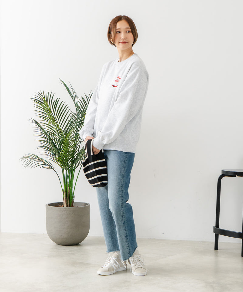 【C-FORT POINT/フォートポイント】オバケスケボー 刺繍トレーナー