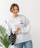 【C-FORT POINT/フォートポイント】オバケスケボー 刺繍トレーナー