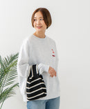 【C-FORT POINT/フォートポイント】オバケスケボー 刺繍トレーナー