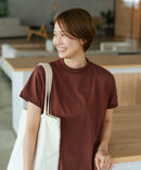 【C-FORTPOINT/フォートポイント】【ストレッチ性抜群の冷感素材を使用】フレンチスリーブ モックネックTシャツ プチハイネック プルオーバー 接触冷感 涼しい 二の腕カバー サイドスリット