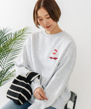 【C-FORT POINT/フォートポイント】オバケスケボー 刺繍トレーナー