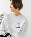 【C-FORT POINT/フォートポイント】オバケスケボー 刺繍トレーナー