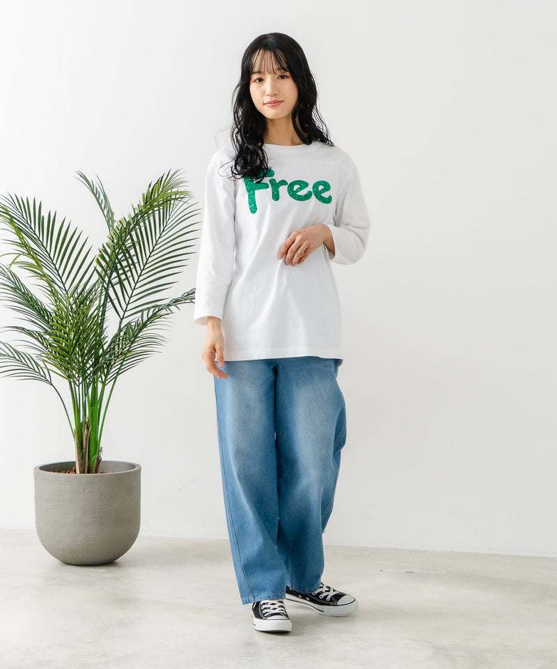 デニムカーブパンツ【C-FORT POINT/フォートポイント】