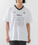 【BRKNHOME/ブロークンホーム】×【ZERO STAIN/ゼロステイン】【ホッケー風デザイン】コラボTシャツ 汗染み防止 ワンポイント オーバーサイズ