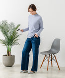 【C-FORT POINT/フォートポイント】リブニットソー エリシャーリング プルオーバー