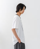 【BRKNHOME/ブロークンホーム】×【ZERO STAIN/ゼロステイン】【ホッケー風デザイン】コラボTシャツ 汗染み防止 ワンポイント オーバーサイズ