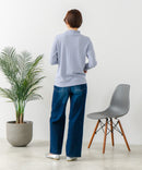 【C-FORT POINT/フォートポイント】リブニットソー エリシャーリング プルオーバー